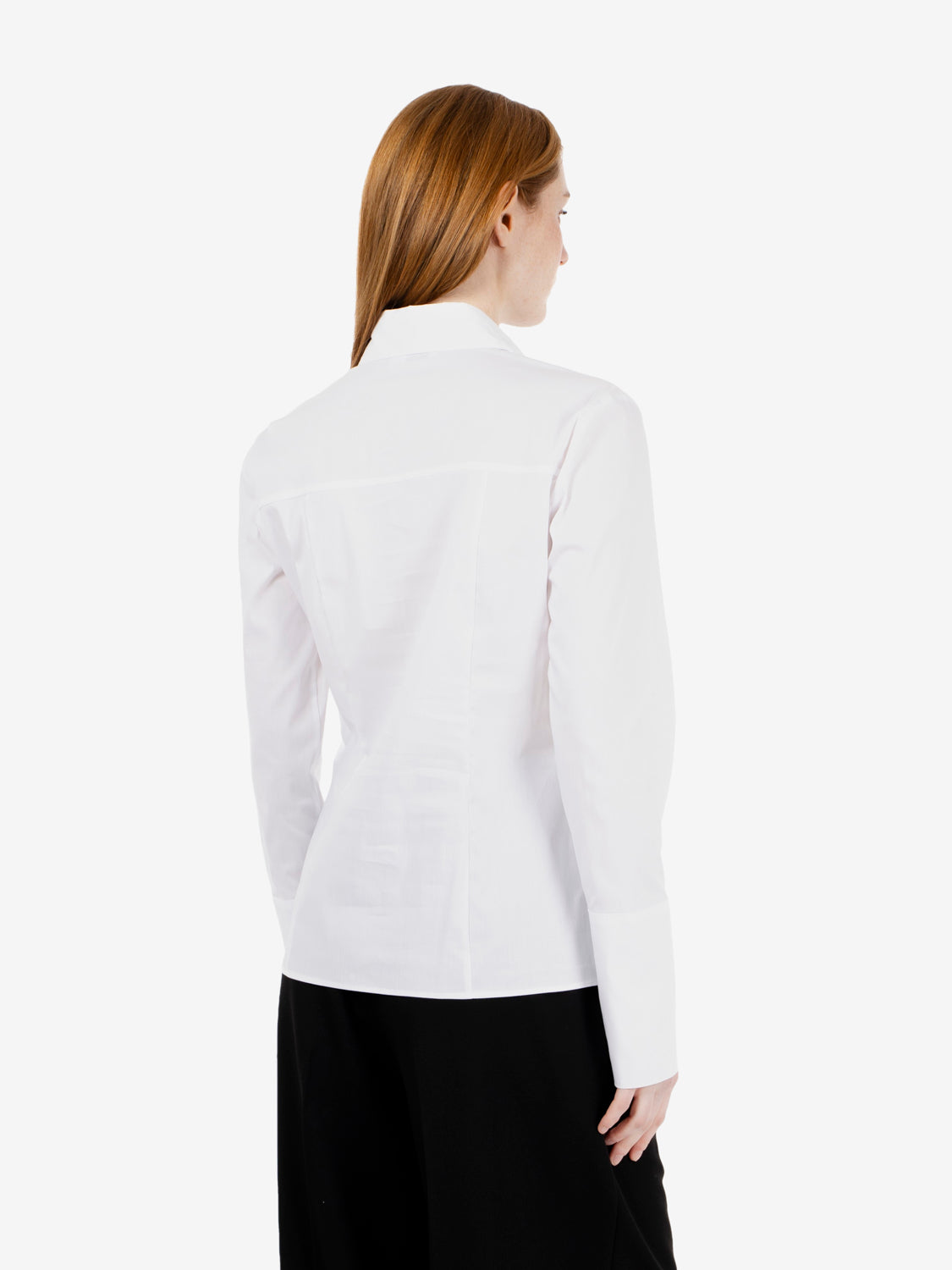 Camicia slim fit bianco ottico