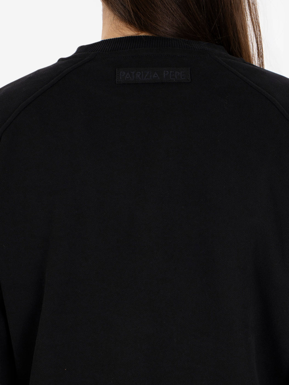 BLACK CREW NECK SWEATER 8M0009/J079_K103
