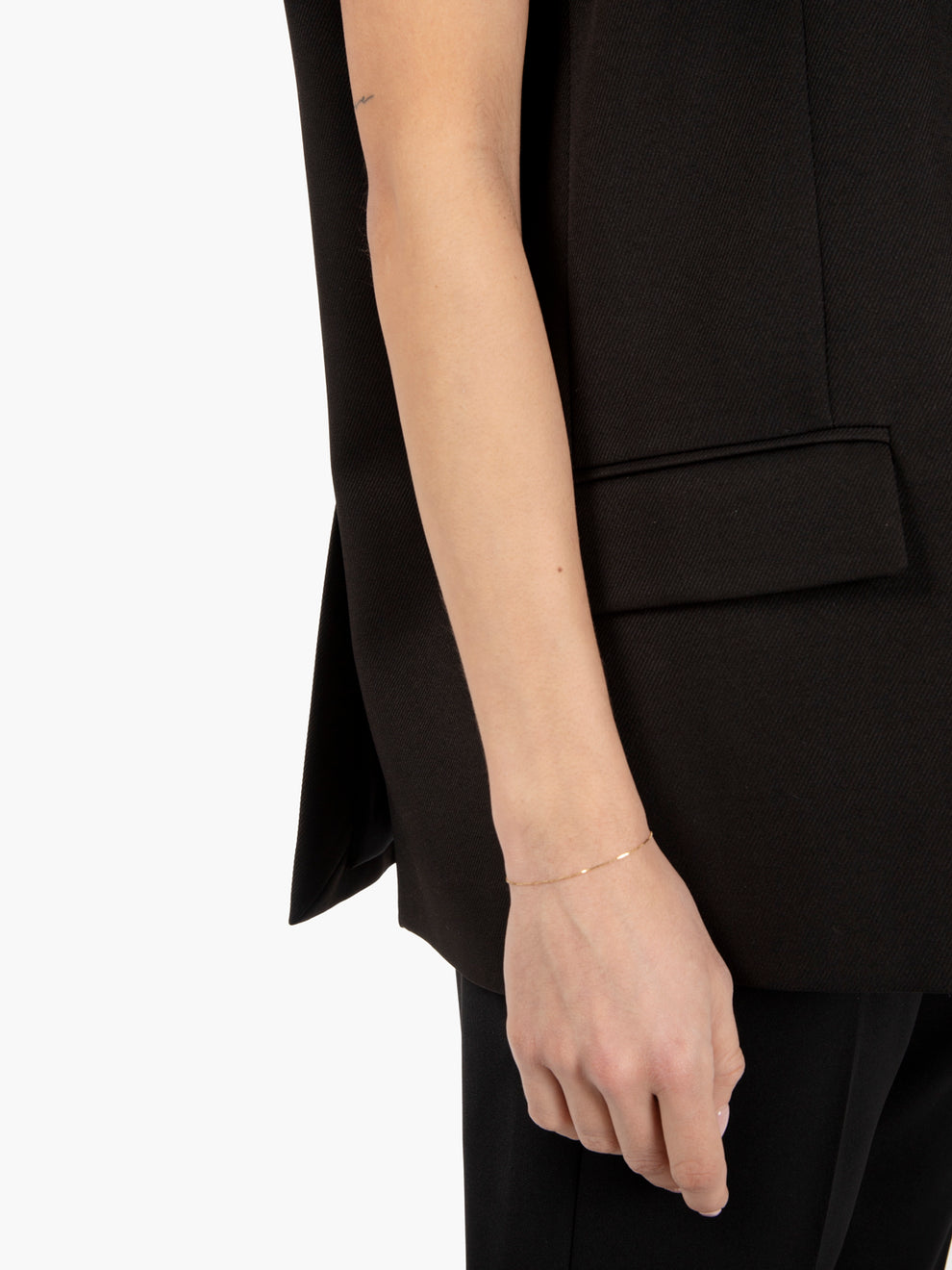 Gilet over nero