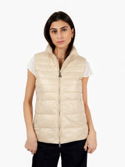 PATRIZIA PEPE - Gilet piumino Essential beige