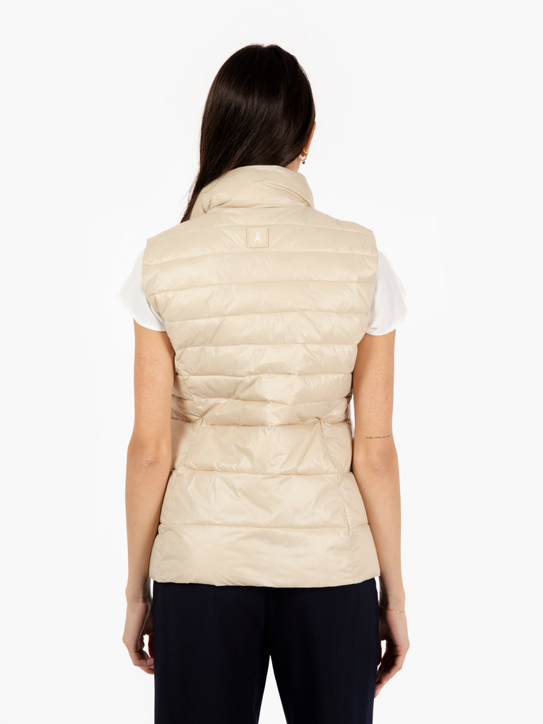 PATRIZIA PEPE - Gilet piumino Essential beige