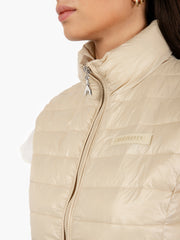 PATRIZIA PEPE - Gilet piumino Essential beige