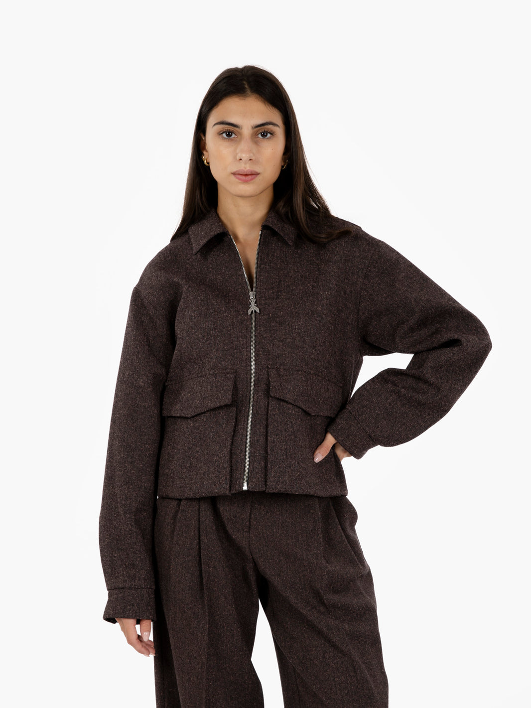 Giubbotto corto warm beige