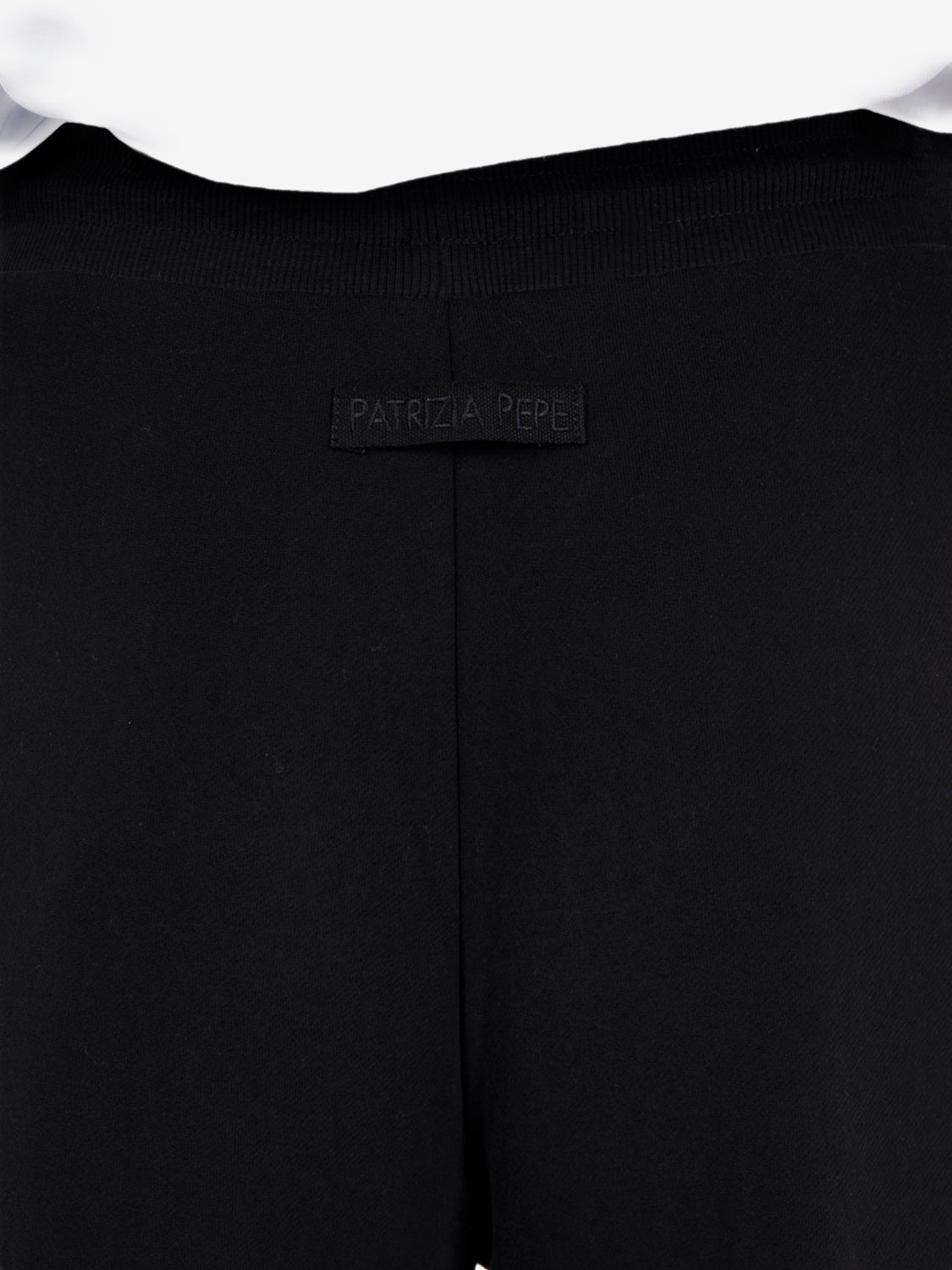 BLACK PALAZZO TROUSERS 8P0064/J079_K103
