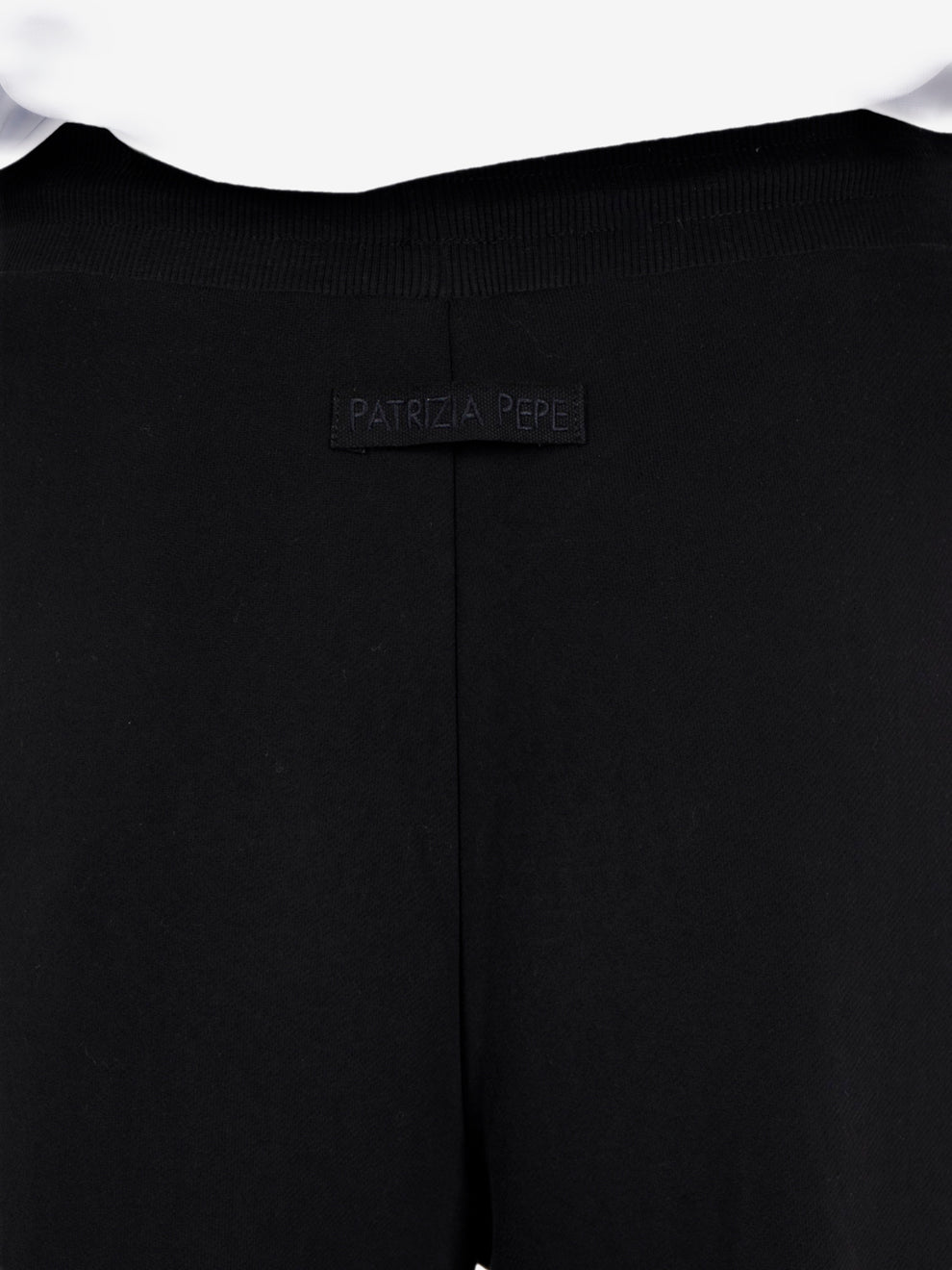 BLACK PALAZZO TROUSERS 8P0064/J079_K103