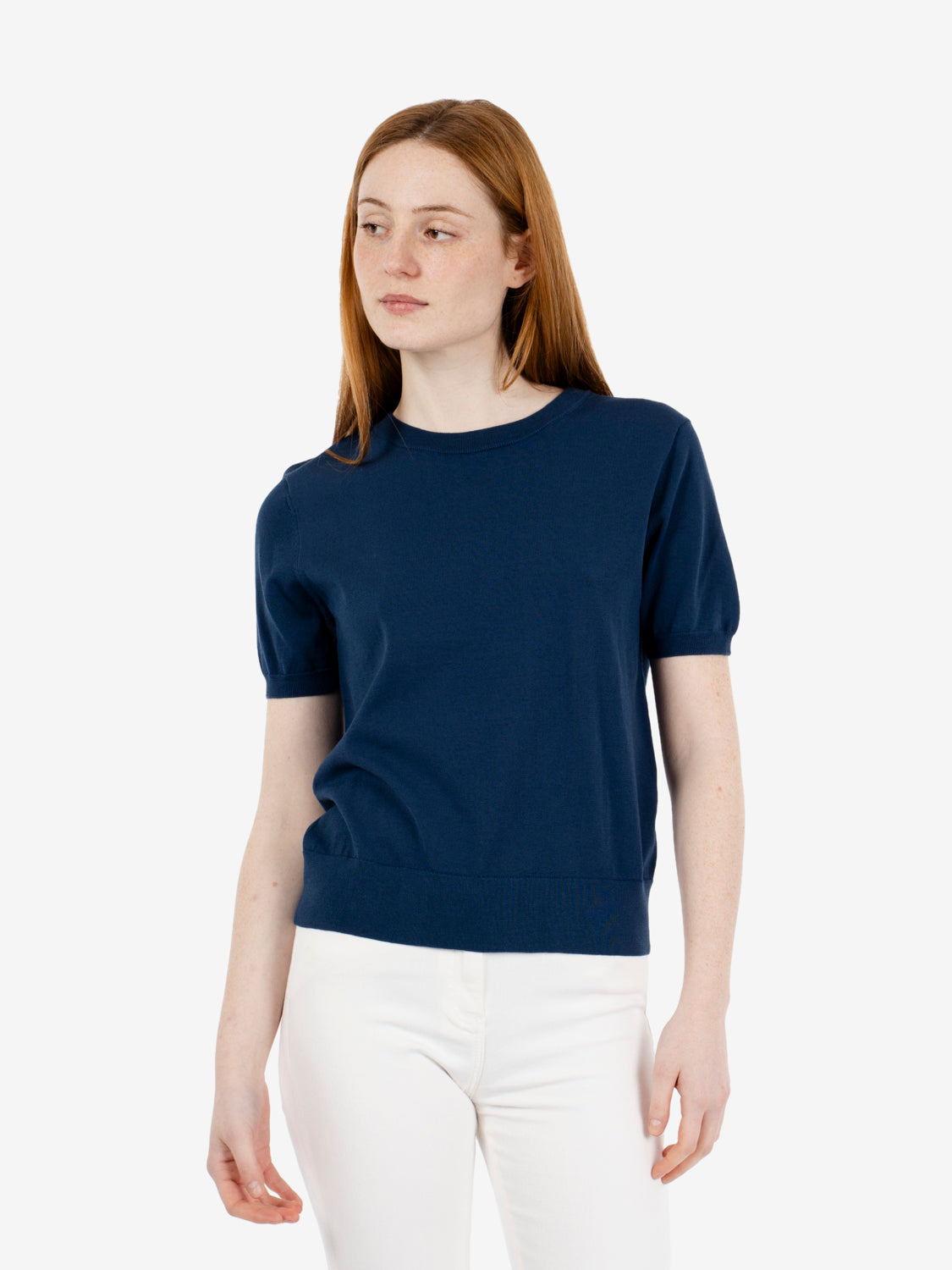 Maglia a maniche corte lagoon blue