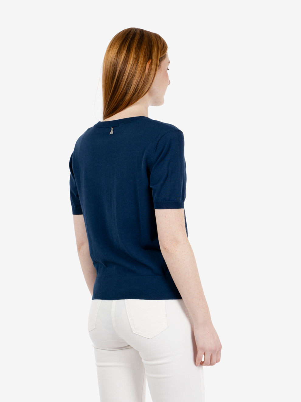 Maglia a maniche corte lagoon blue
