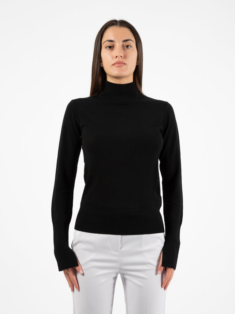 Maglioncino Stone Island Donna Maglione Collo Alto Maglioni Lana