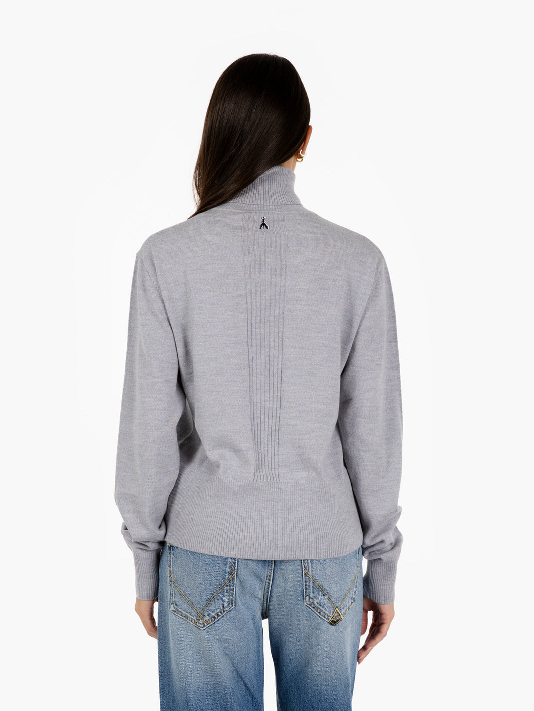 Maglione a collo alto Mistery grey
