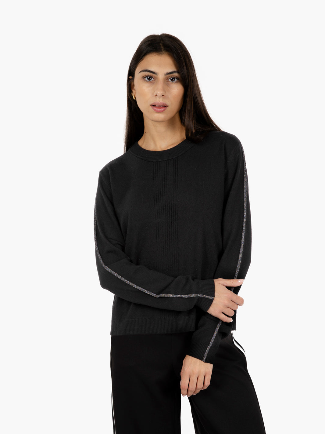 Maglione girocollo black