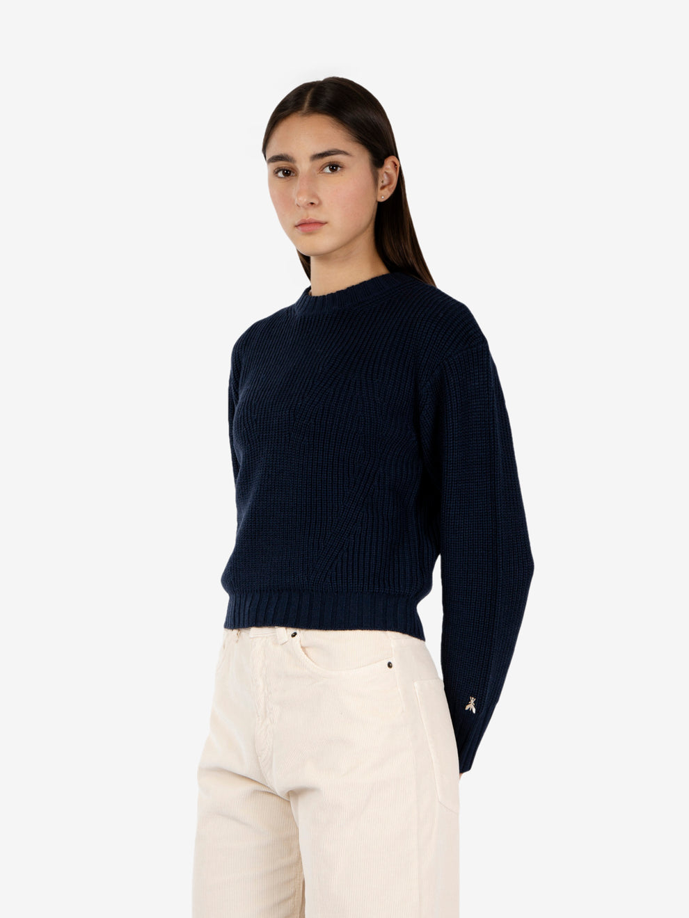 Maglione girocollo costa inglese nexus blu