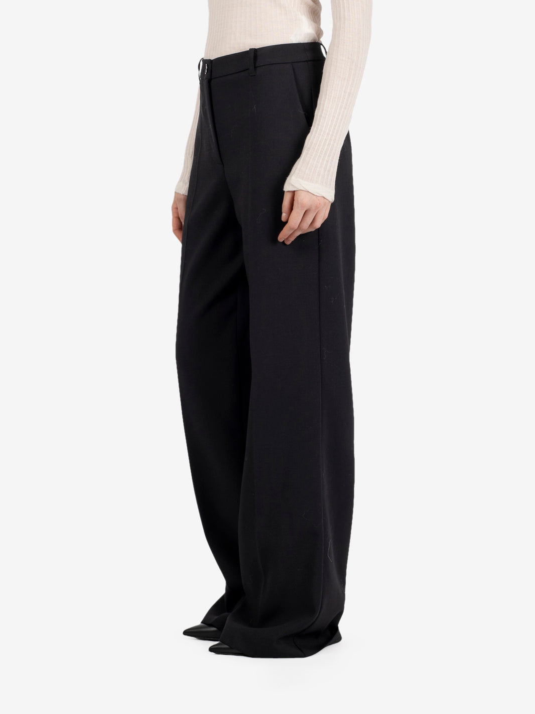 Pantalone palazzo nero