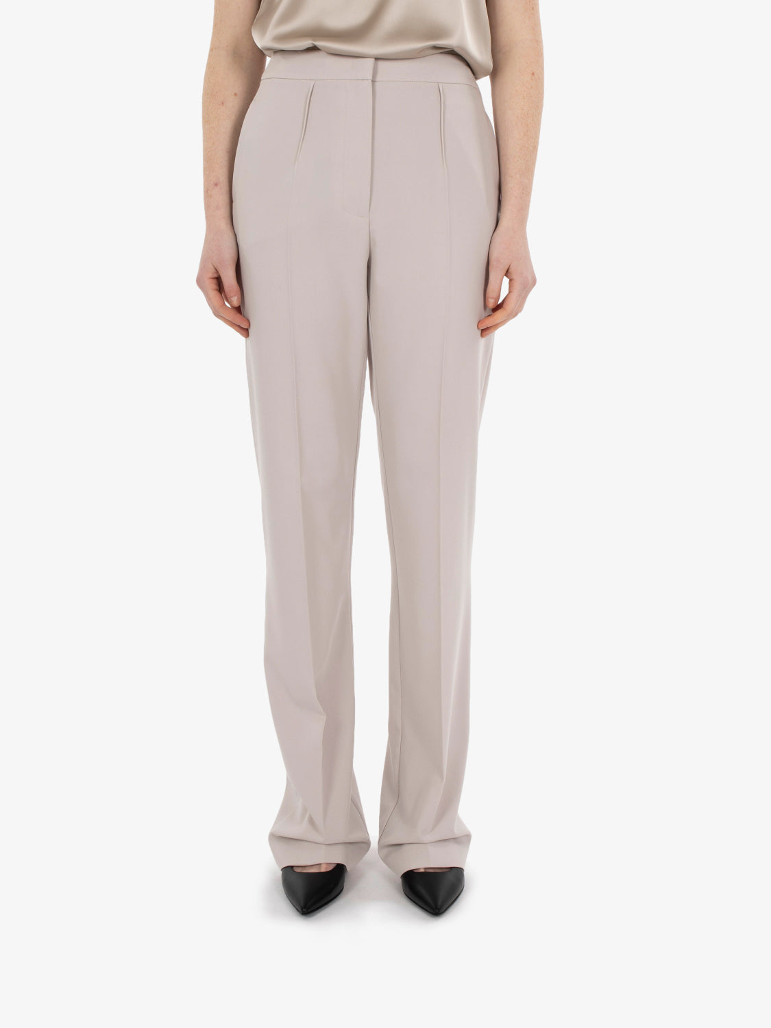 Pantalone slim fit cloud gray