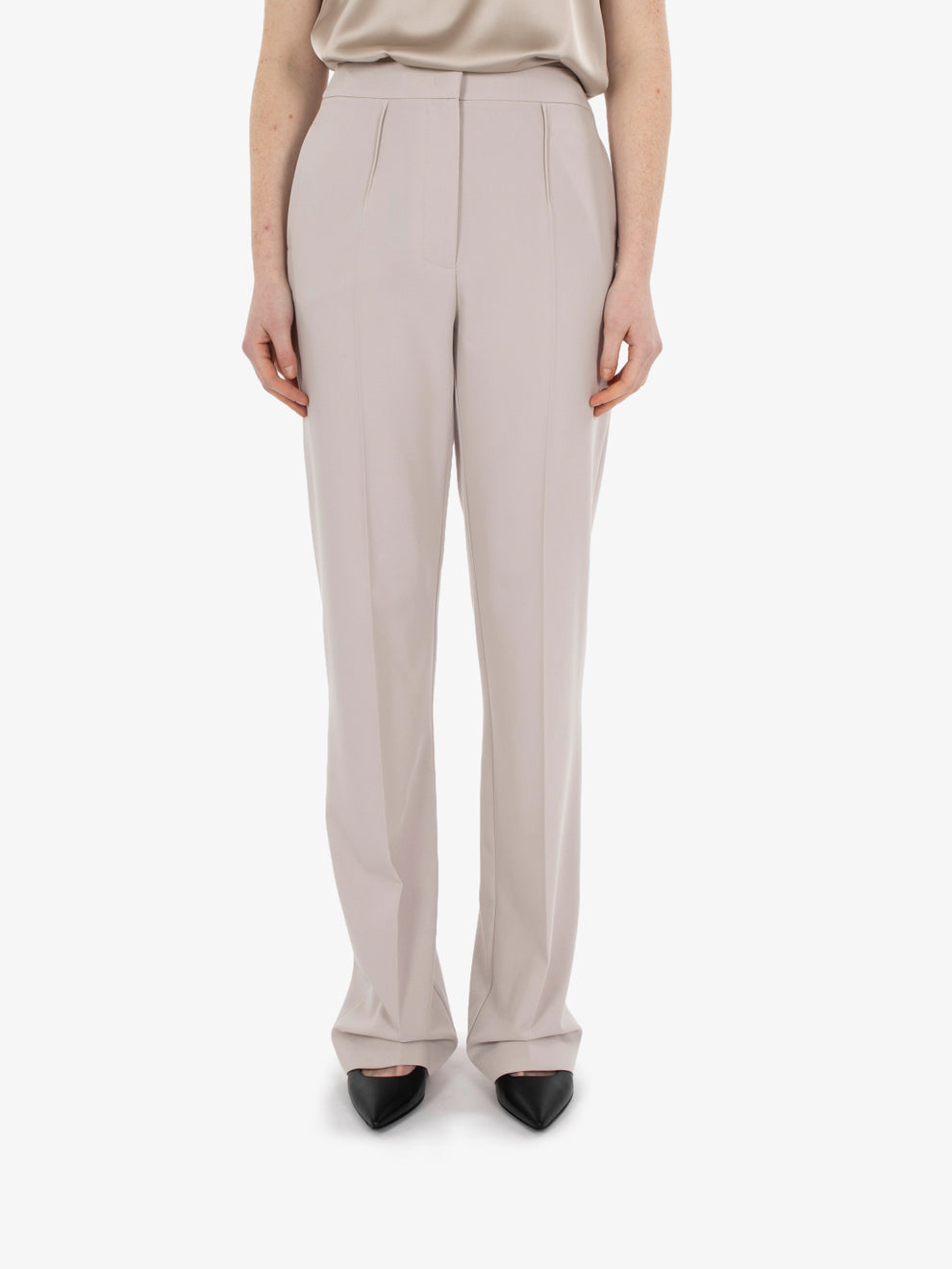 Pantalone slim fit cloud gray