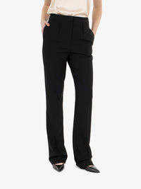 Pantalone slim nero