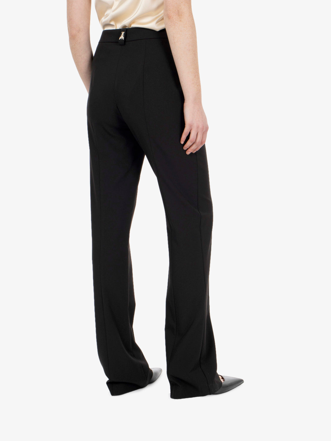 Pantalone slim nero