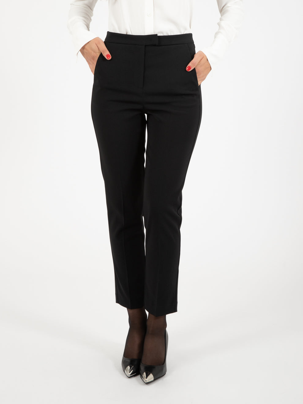 Essential Black Cigarette Pants