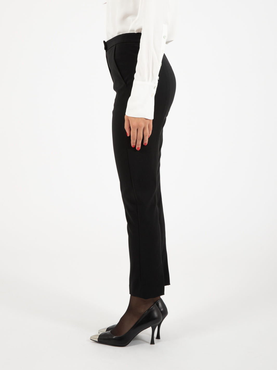 Essential Black Cigarette Pants
