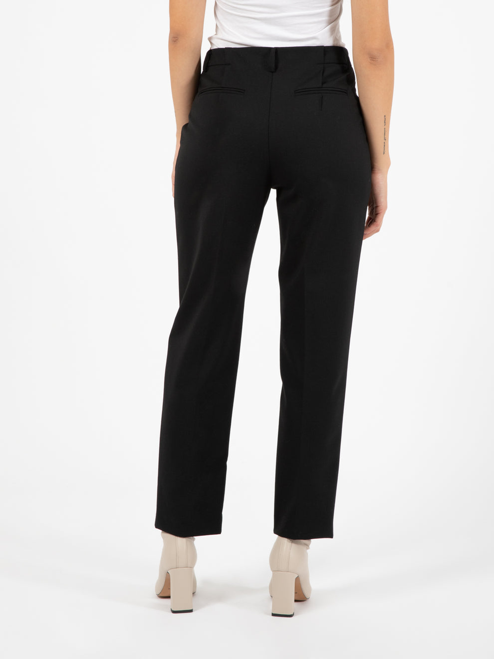 Black cigarette pants