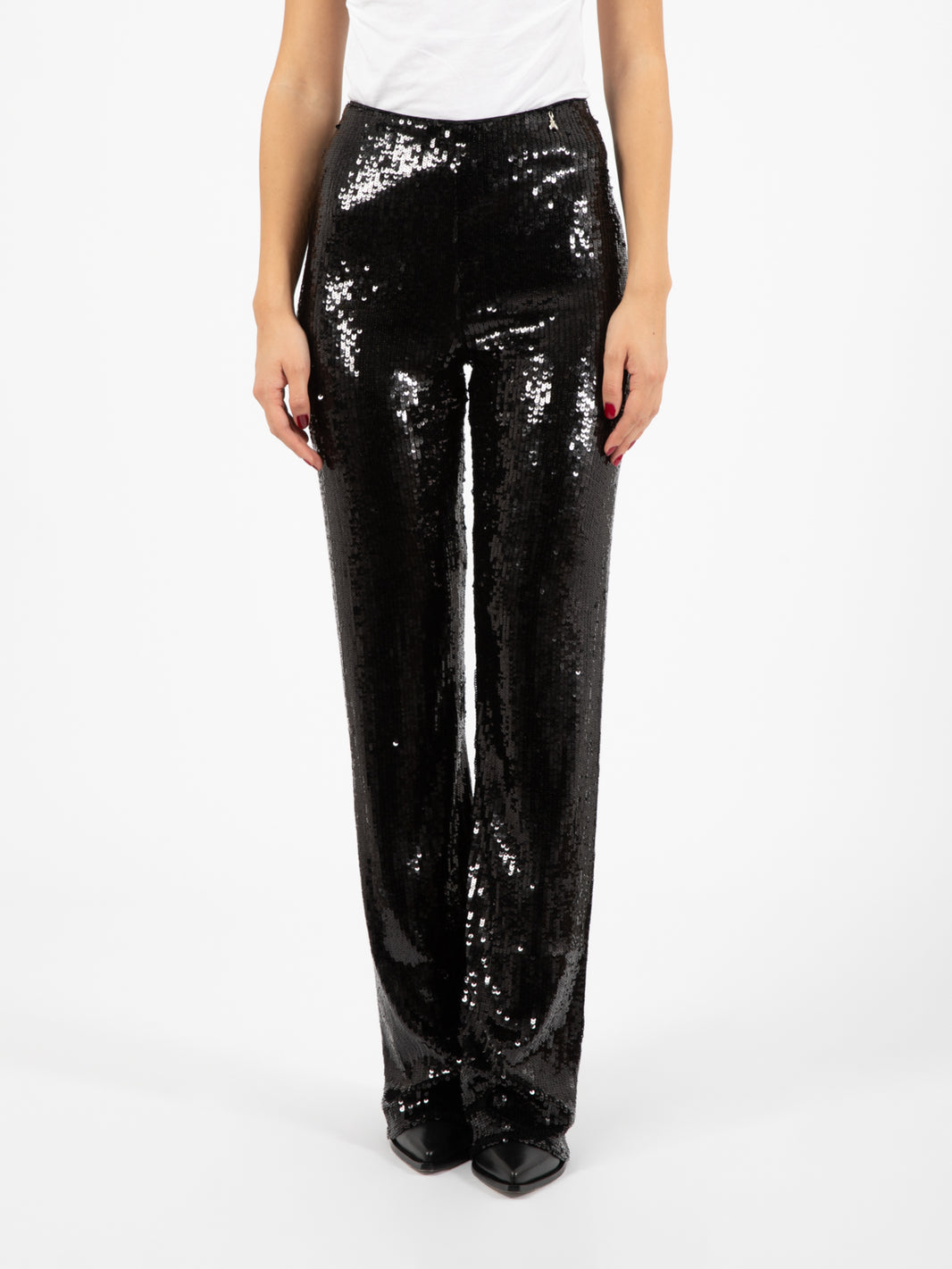 Black Sequin Pants