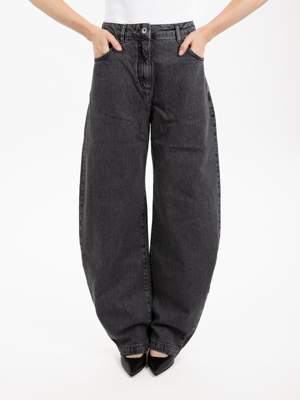 Pantaloni new black wash