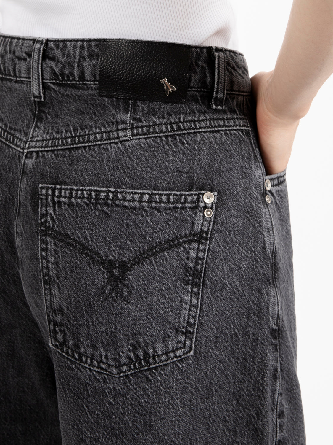 Pantaloni new black wash
