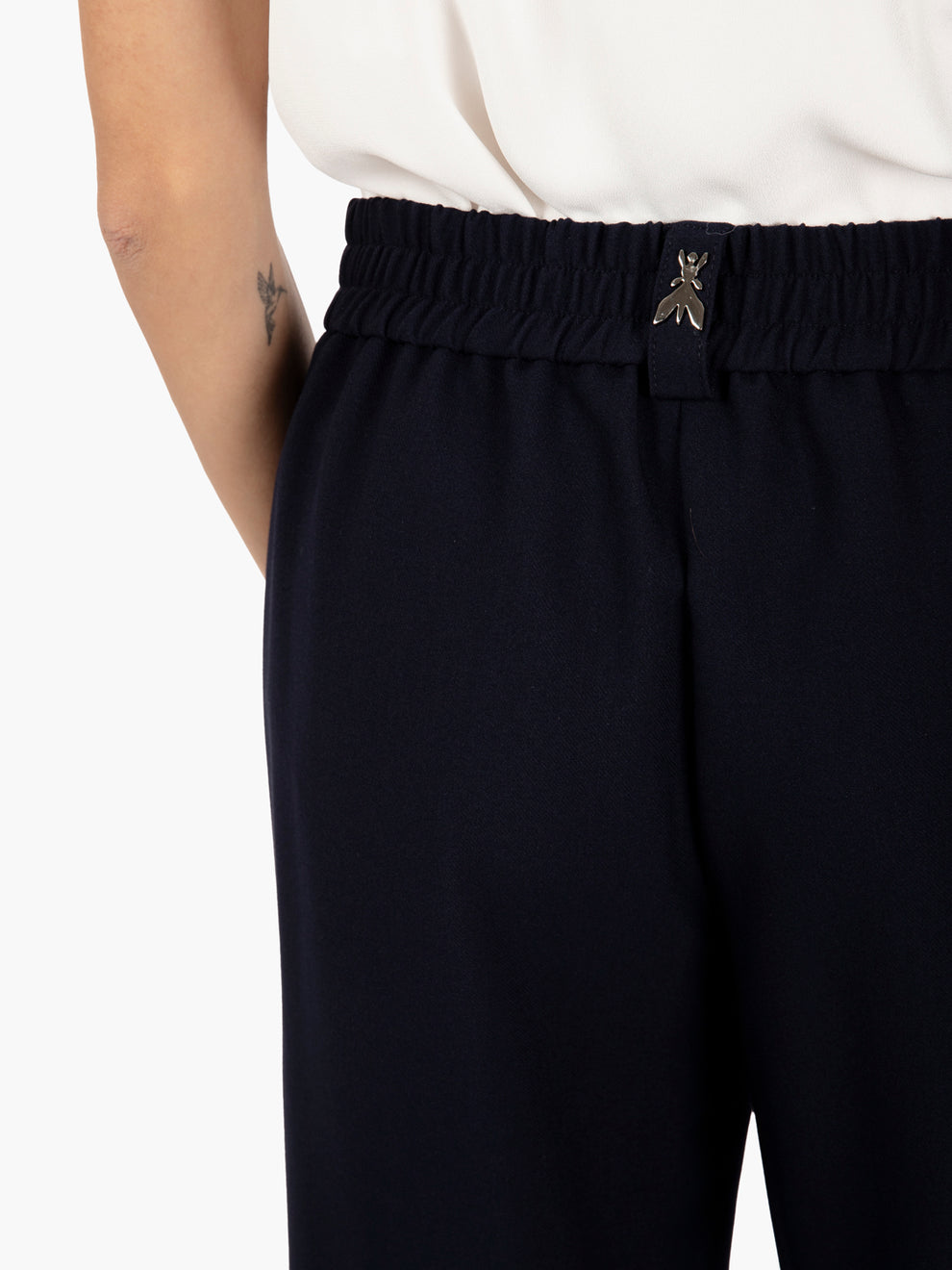 Pantaloni palazzo navy