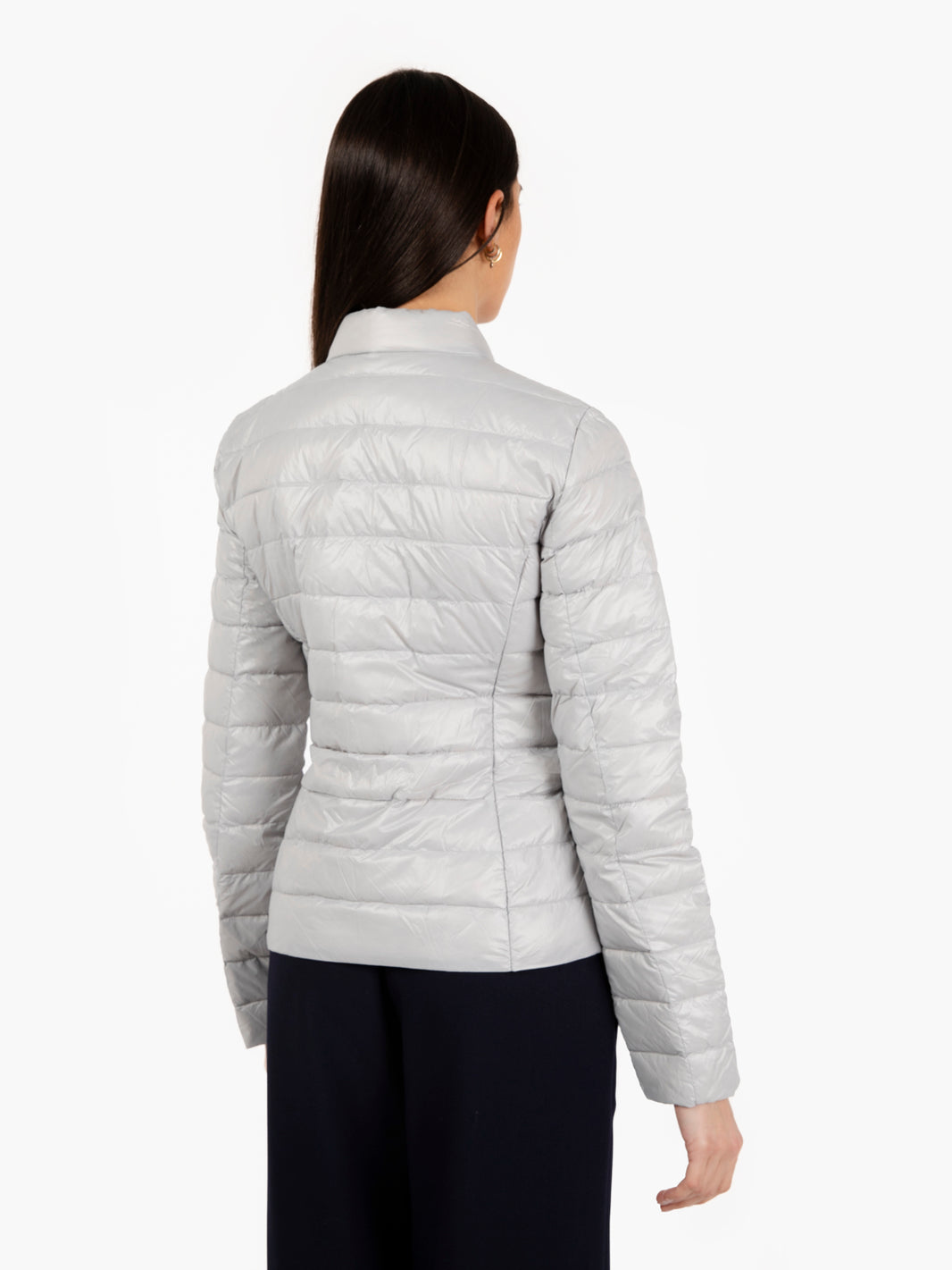 Piumino ultralight grigio