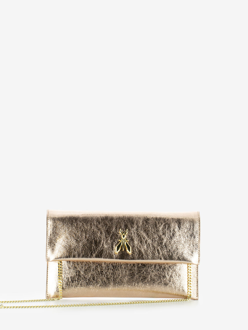 Pochette Pelle Pochette Patrizia Pepe Rosa Leather Patrizia Pepe