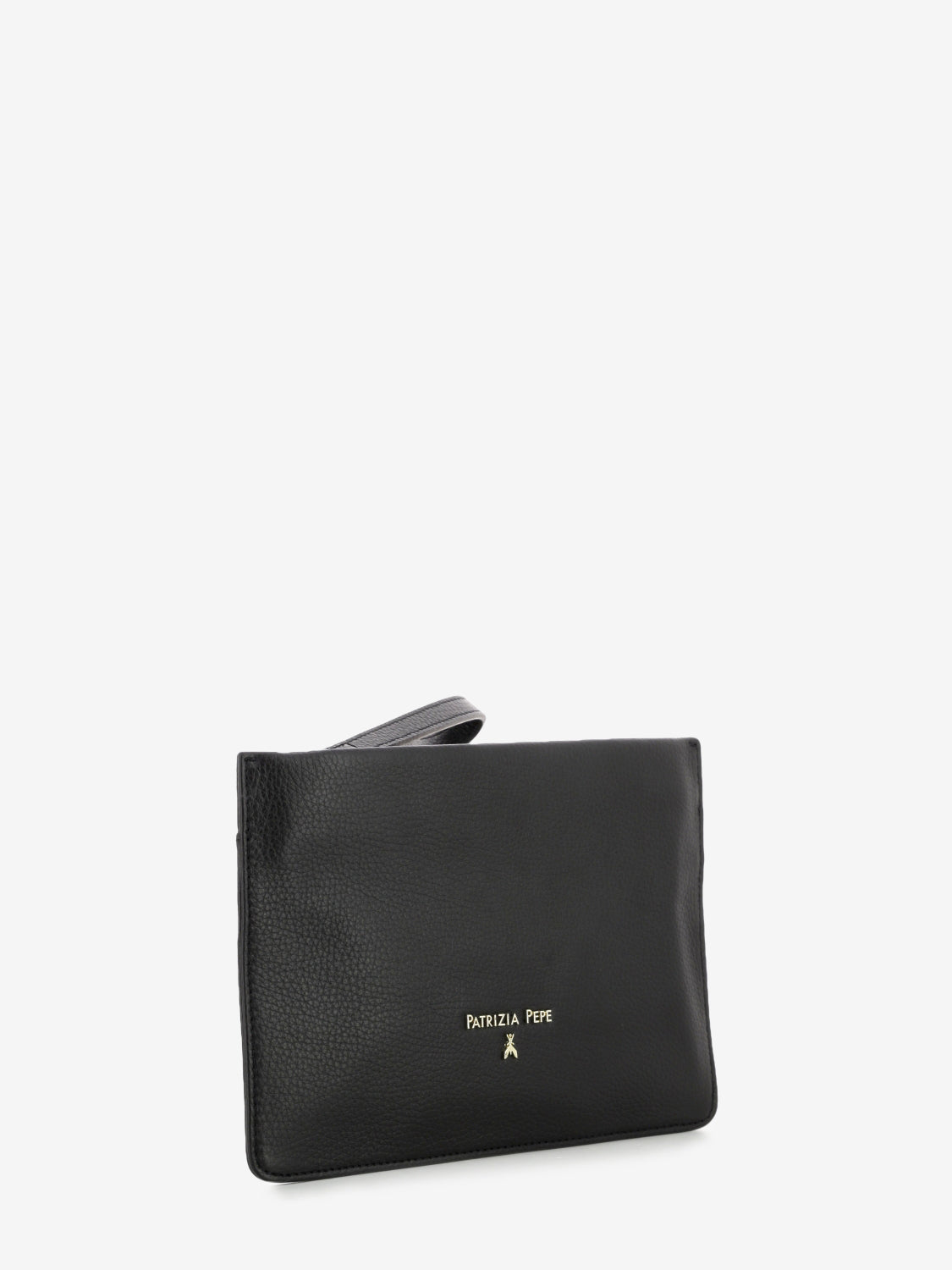 Pochette in similpelle nera