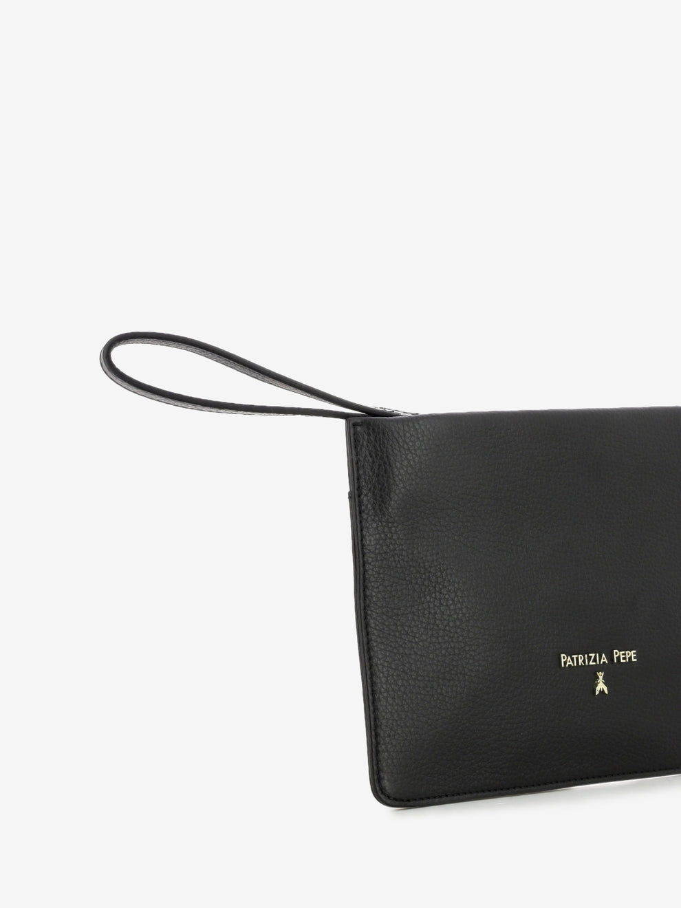 Pochette in similpelle nera