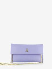 PATRIZIA PEPE - Tracolla a bustina glam lilac