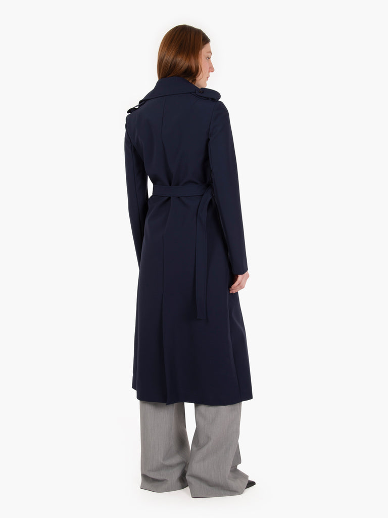 PATRIZIA PEPE - Trench blu navy