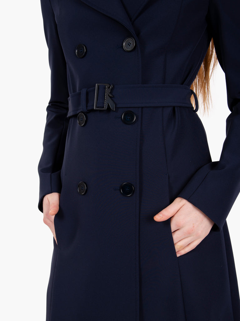 PATRIZIA PEPE - Trench blu navy