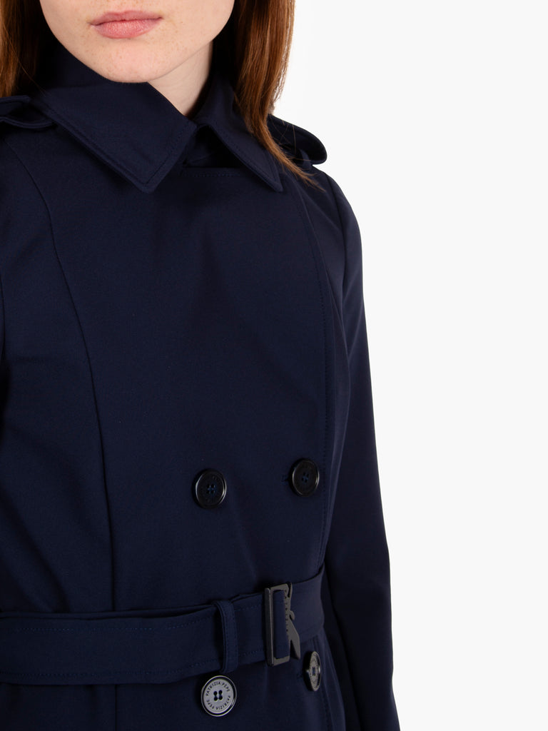 PATRIZIA PEPE - Trench blu navy