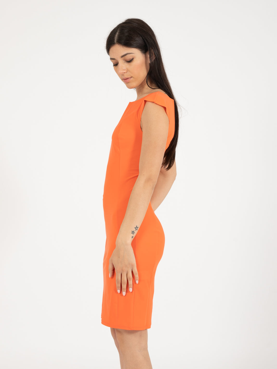 Tubino corto intense coral