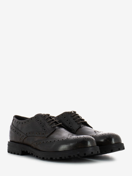 Scarpa inglese derby brandy