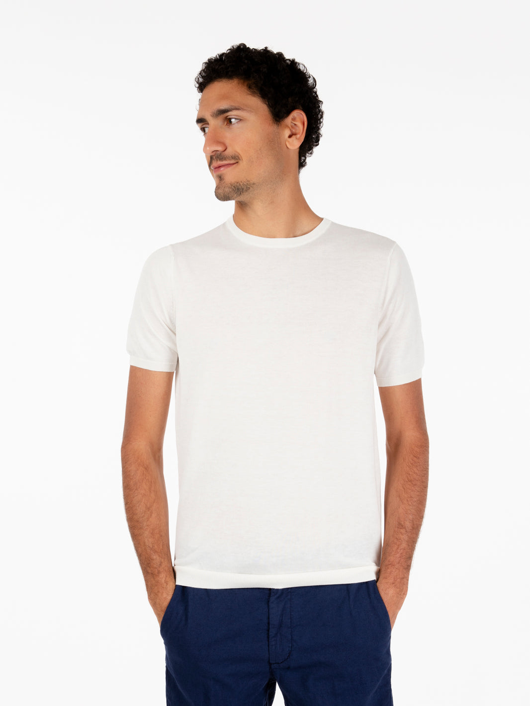 White short sleeve shirt