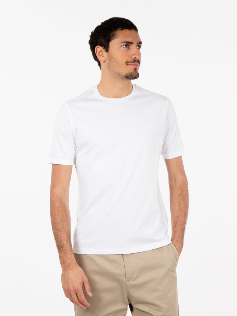 PEOPLE OF SHIBUYA - T-shirt maniche corte basic bianco