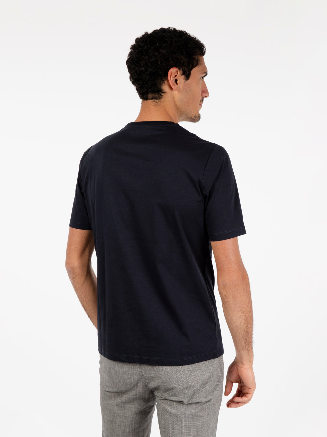 Blue short sleeve t-shirt