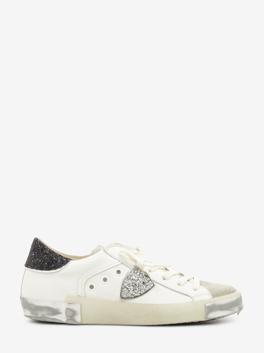 PRSX low veau glitter glitter blanc / noir