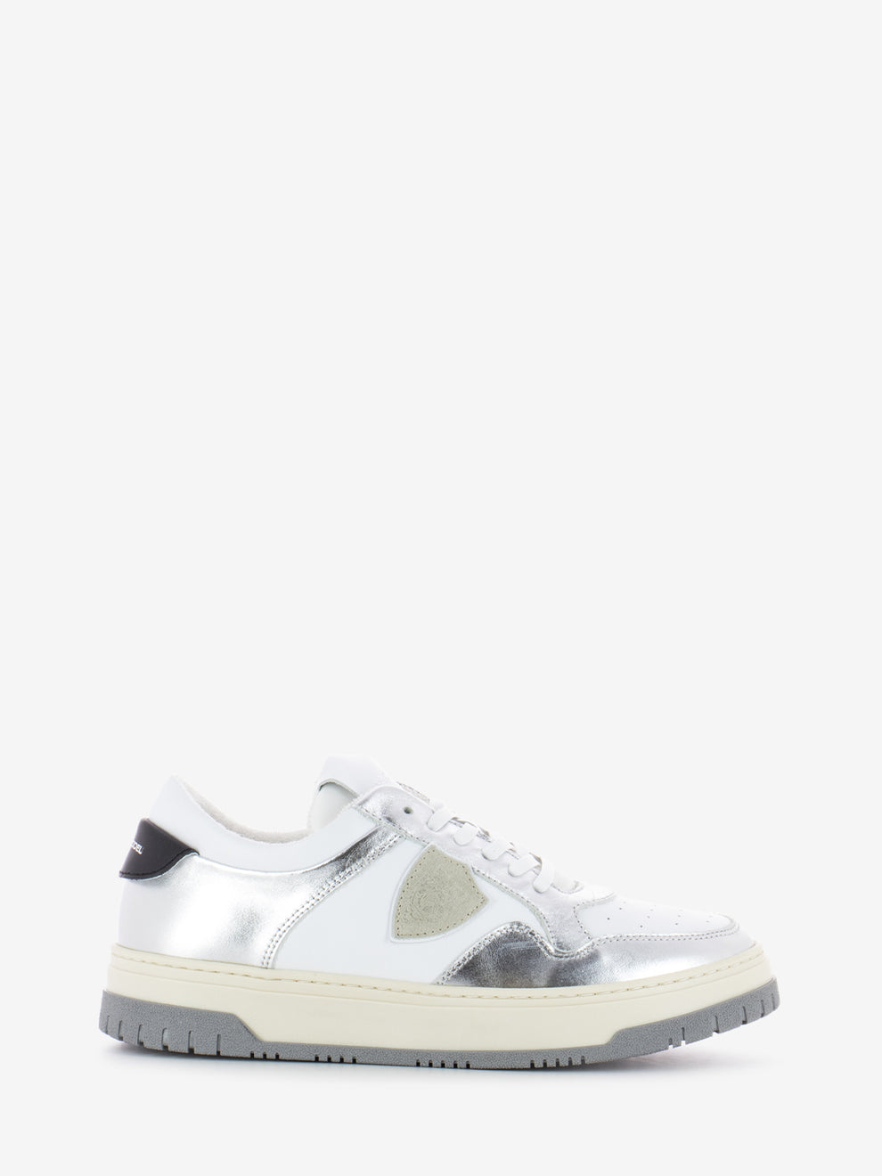 Lyon laminè white / silver / black / beige