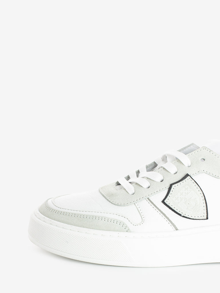 PHILIPPE MODEL JUNIOR - Sneakers Low veau white / pink