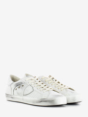 PHILIPPE MODEL JUNIOR - Sneakers Prsx bianche / argento