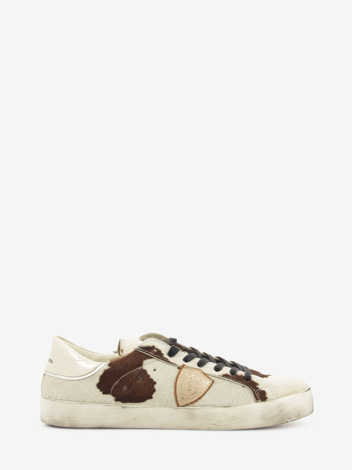 Sneakers PRSX Cow Printed calf hair with nappa off