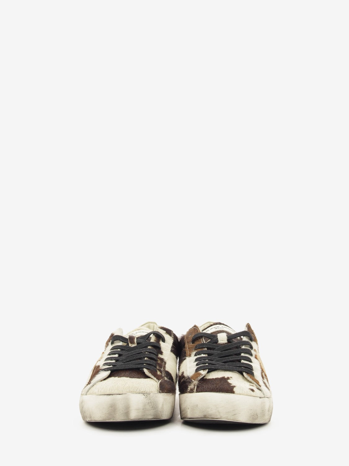 Sneakers PRSX Cow Printed calf hair with nappa off