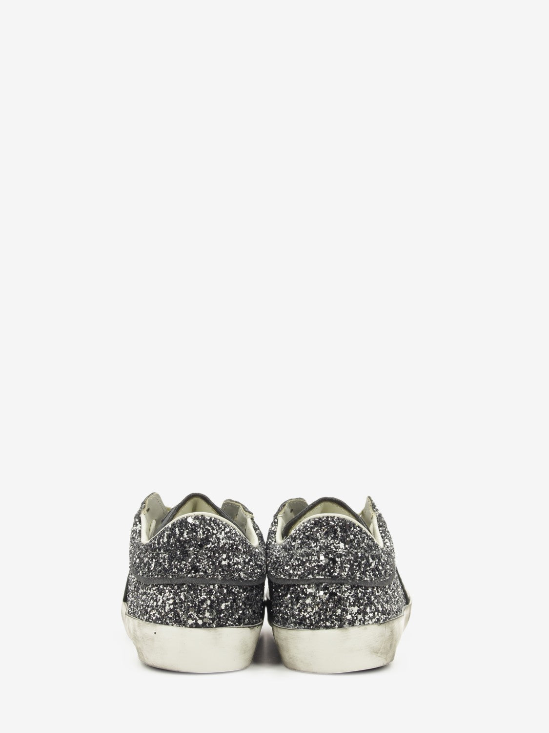 Sneakers PRSX glitter e suede dark grey / silver