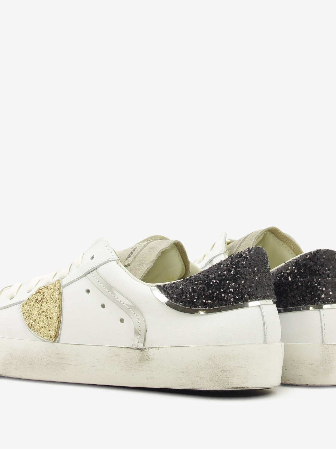 Sneakers PRSX in pelle e suede white / sand / black