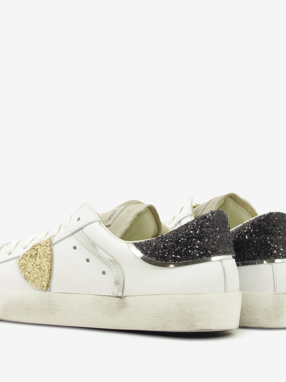 Sneakers PRSX in pelle e suede white / sand / black