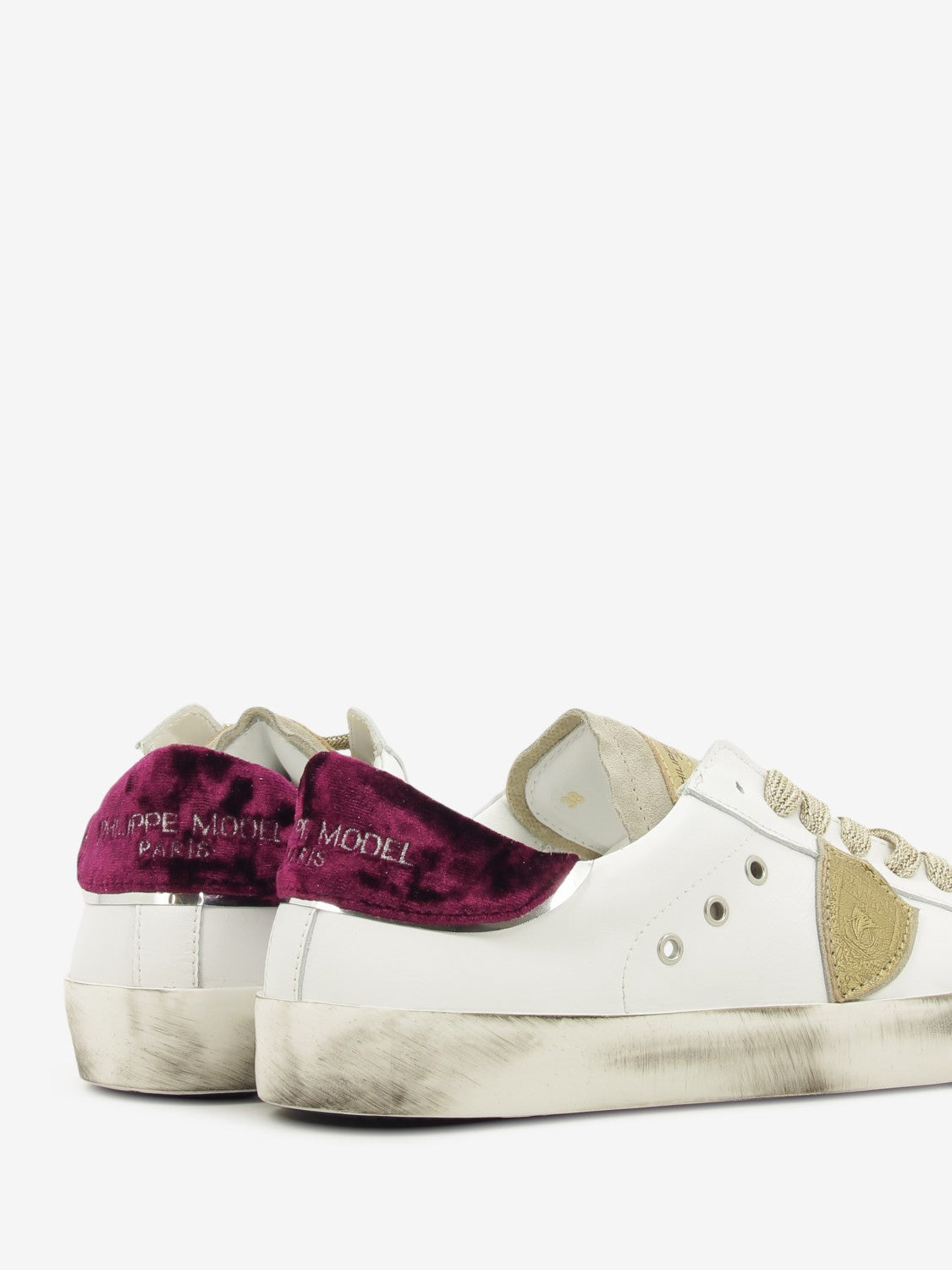 Sneakers Prsx in pelle e suede white / sand / moss